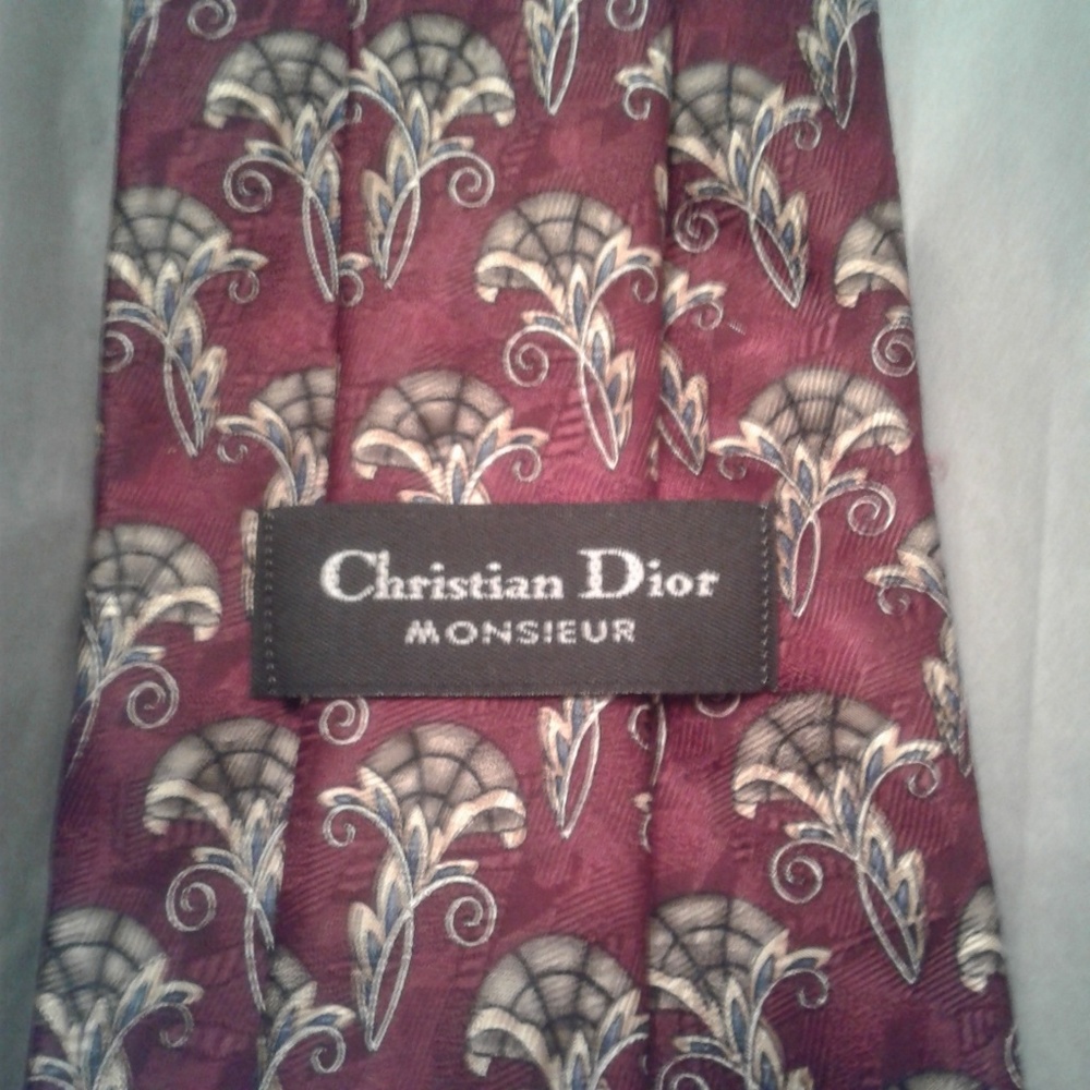 👔 Christian Dior 💯 Silk Tie 👔